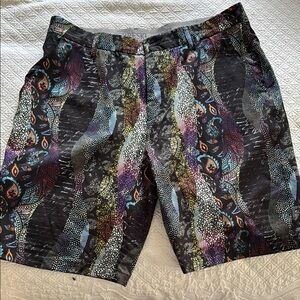 HReski Men's Multicolor Patterned Shorts